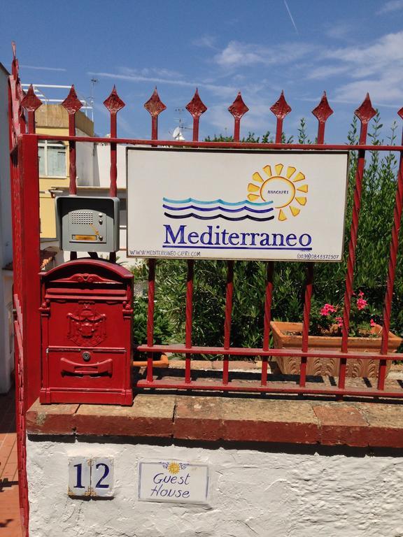 Mediterraneo Bed & Breakfast Anacapri  Exteriér fotografie